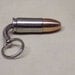Bullet Zipper Pull Nickel 9mm - Mens Jacket Charm