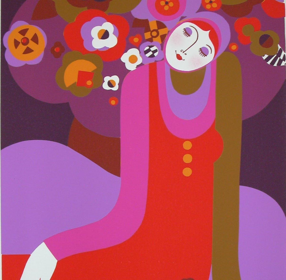 FLORA DORA - Original Serigraph Print