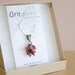 Spring Rhodonite and Gunmetal Party Cluster Pendant