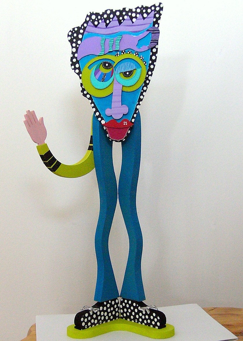 KeRicTures   DOOBIE Whimsical Greeters 6 pieces of mine are published in Contemporary Sculptor table book including the KeRIcTures