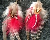 Indian Princess Feather Earrings
