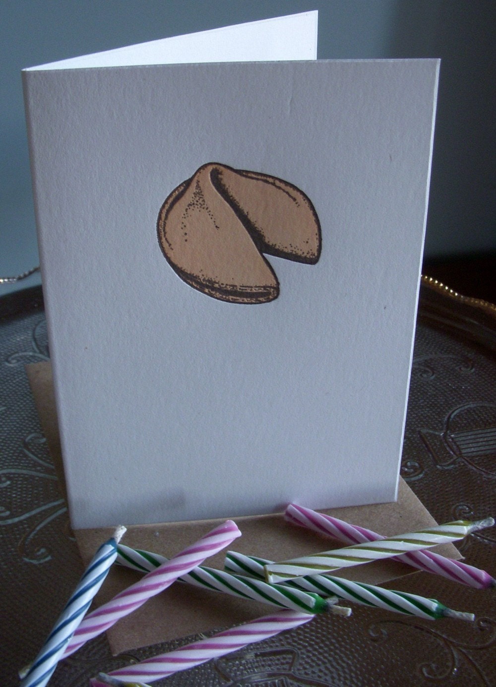 birthday fortune cookie card