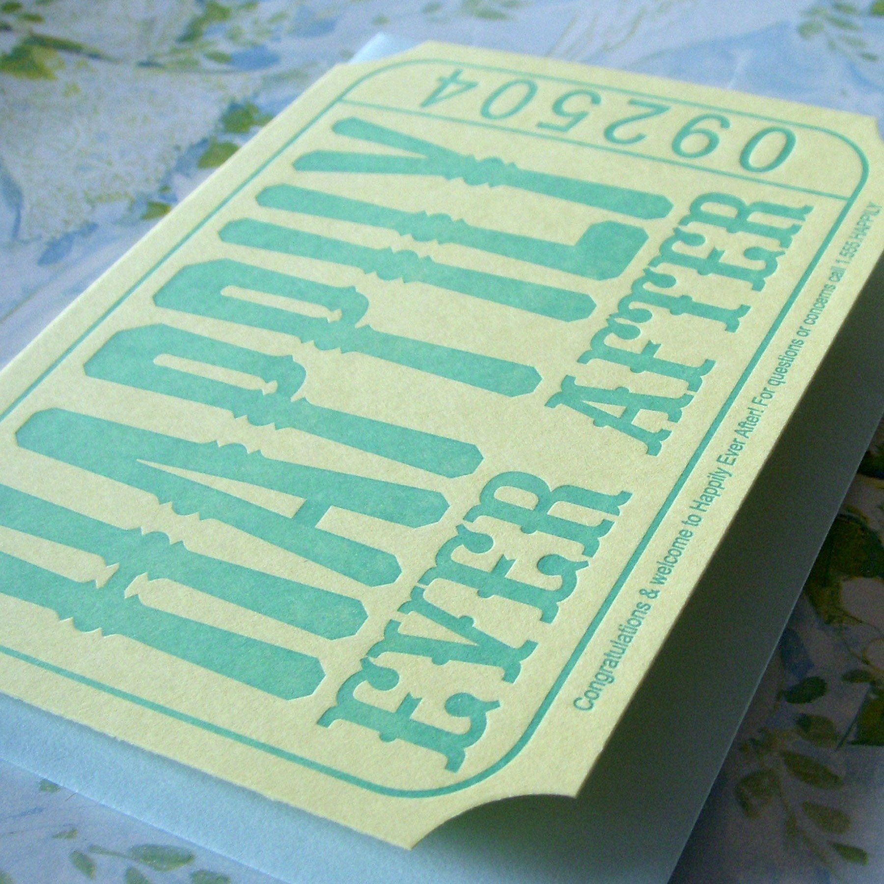 happily ever after ticket