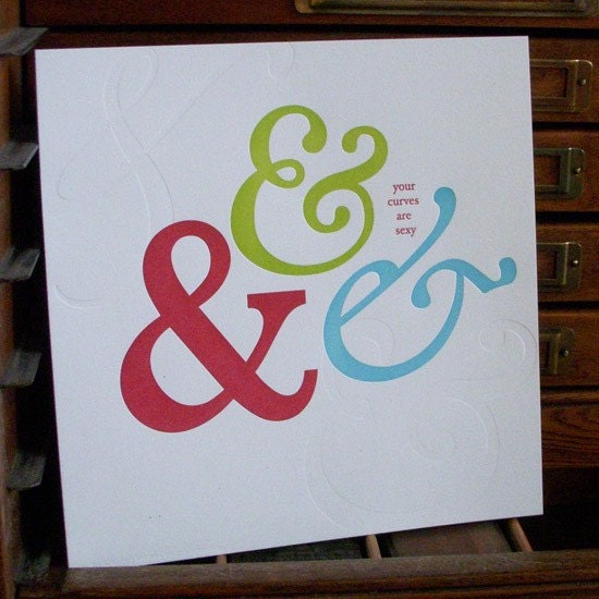 ampersand print