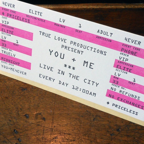 love rock ticket