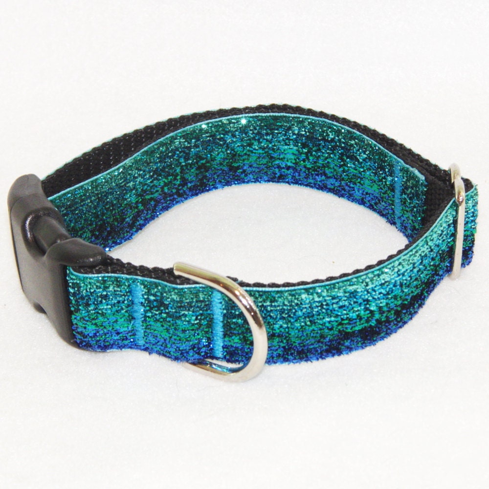 Medium Sparkle Collar - Green Fade