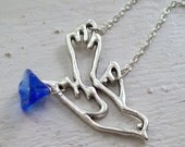 Blue Bird Necklace