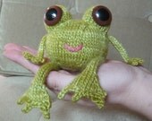 Knitted Happy Frog