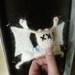 Knitted Lab Rat in an actual dissection tray