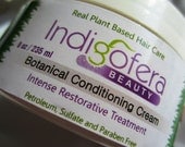 Botanical Conditioning Creme .Natural Hair Care. Perfect for Co Washing.   8 oz.