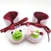 Frog and Lili Pad Baby Girls Bootie ECO Booties for Babies Baby First Shoes