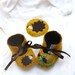 Hedgehog Baby Gift Set Unisex. ECO Hedgehog and Ladybird Baby Booties and Baby Gift Set. Perfect as a Baby Gift for a Baby Shower