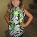 Girls Pillowcase Dress Size 6 mt - 5 yr Moda Hoot Fabric
