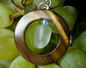 PENDULUM - Genuine Sea Glass Necklace
