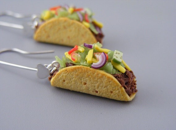 Taco Earrings