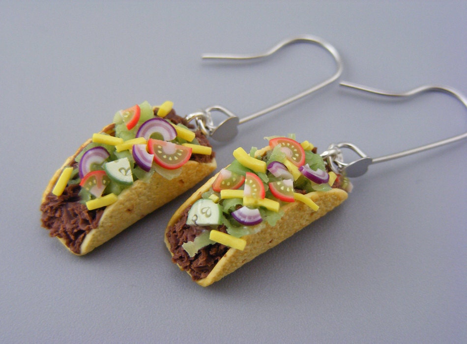 Taco Earrings