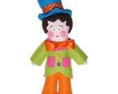 The Mad Hatter Felt Doll
