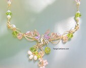 Rose Water Faerie Necklace