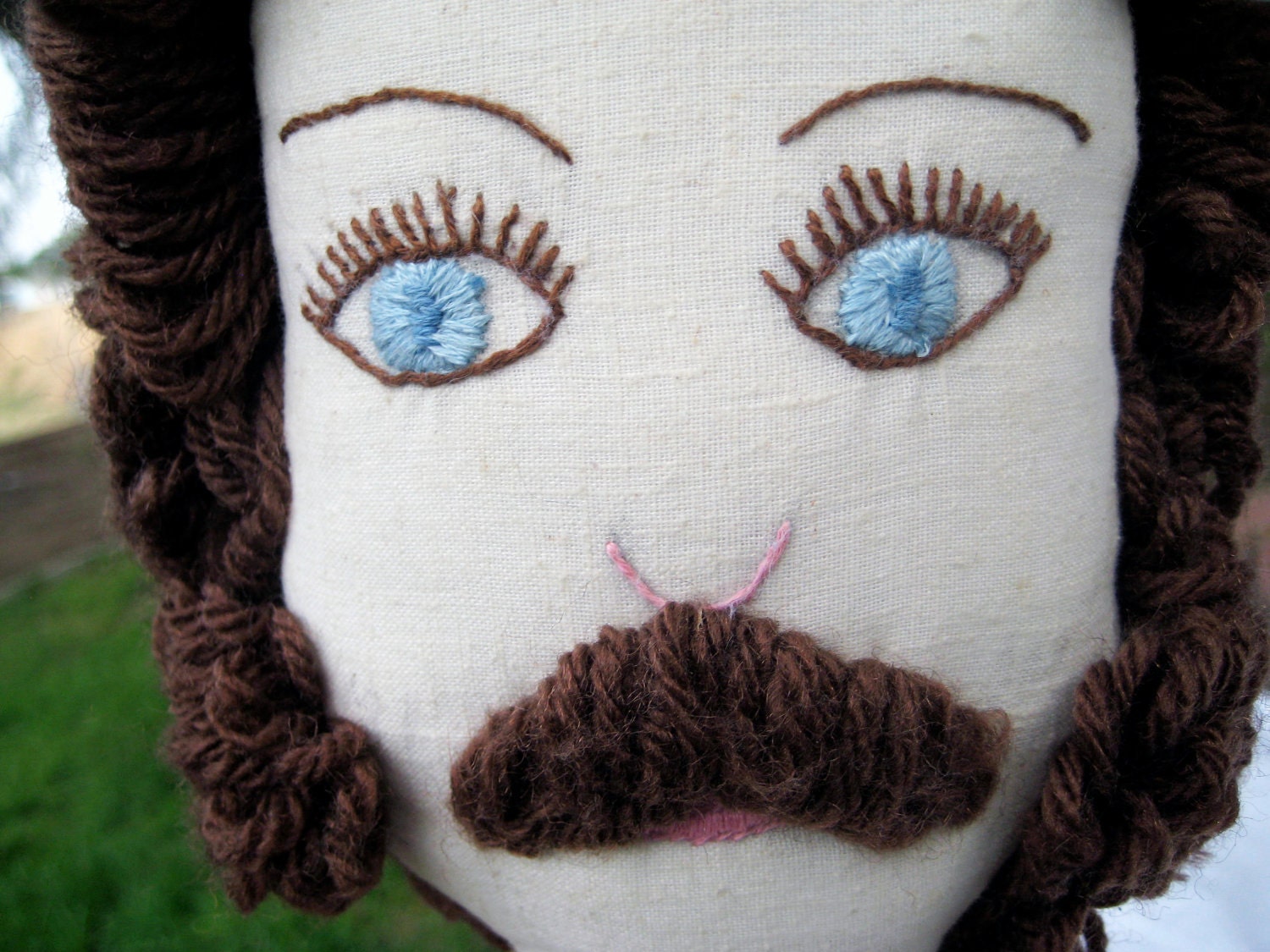 REDUCED Vintage 70s Stuffed Guy You know you want him
