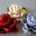 PDF Knitting Pattern - Rose Knit Flower