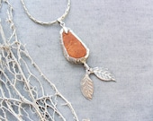 Sea Treasure Collection - Soldered Beach Pottery Fish Necklace