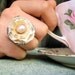 Sea Treasure Collection-Shell and Pearl Rose Ring