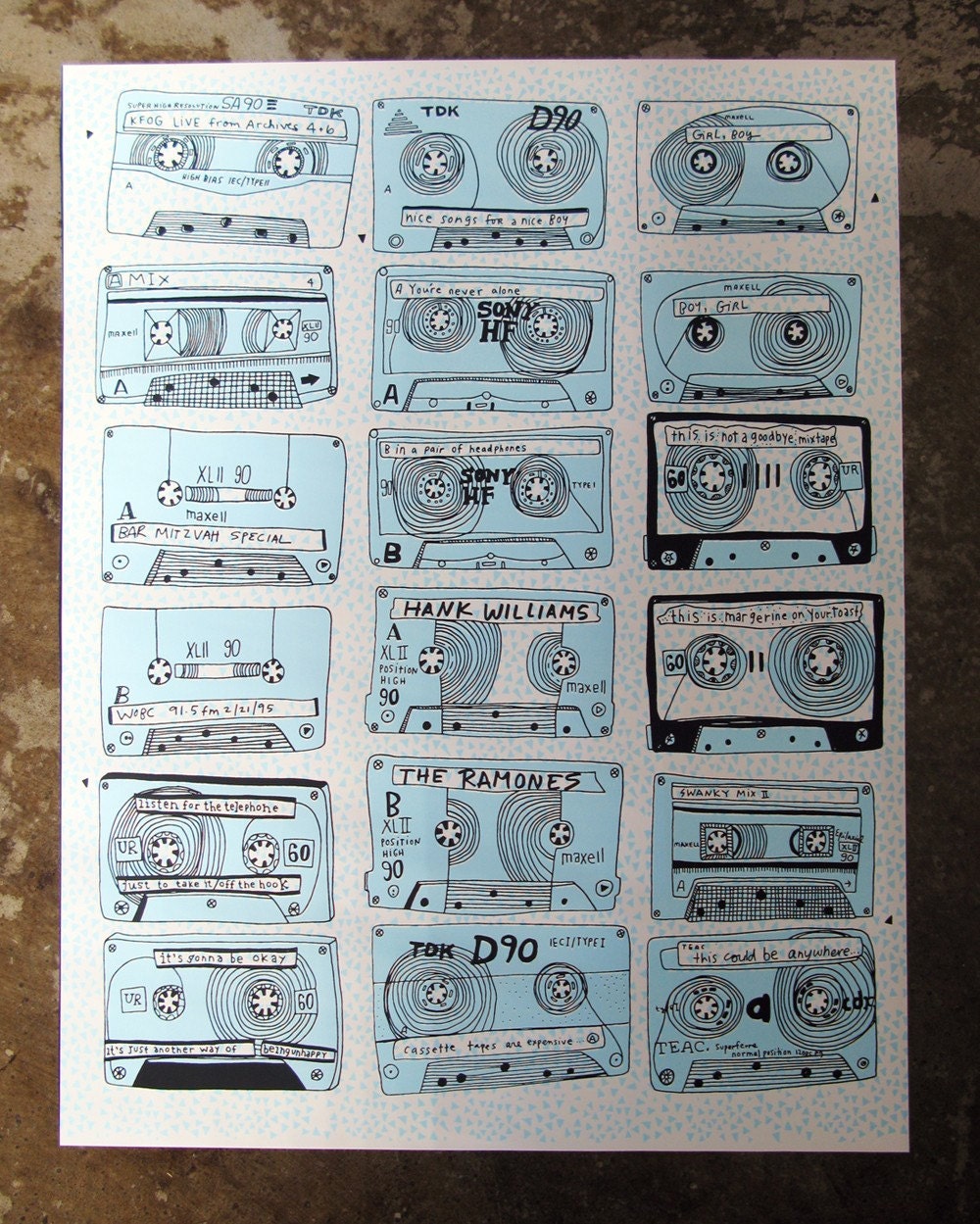 Mixtape Poster Volume TWO - kateconsumption