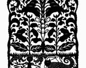 PRINT from one of my original papercuts