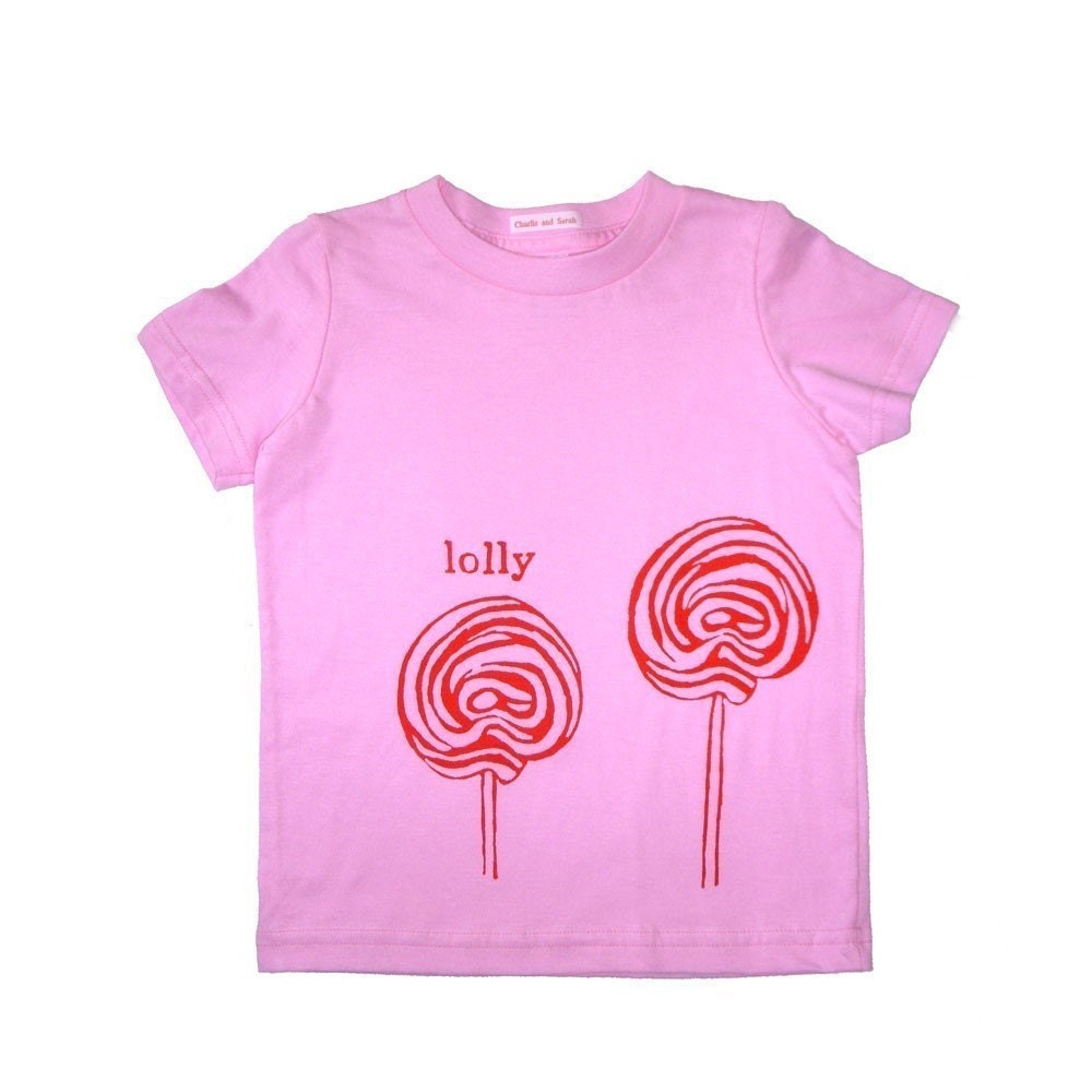 Lollipop Birthday Shirt Lolly T shirt Girls Children Spring