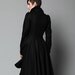 Double Breasted Melton Wool Olga Coat