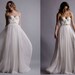 Natural White Annie Wedding Gown Silk Hand Gathered Bustier Gown