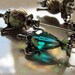 The March Hare's Crystal Pot of Green Tea Victorian Hat Pin