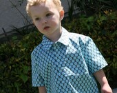 TODDLER Boys Snap Shirt in DOTS