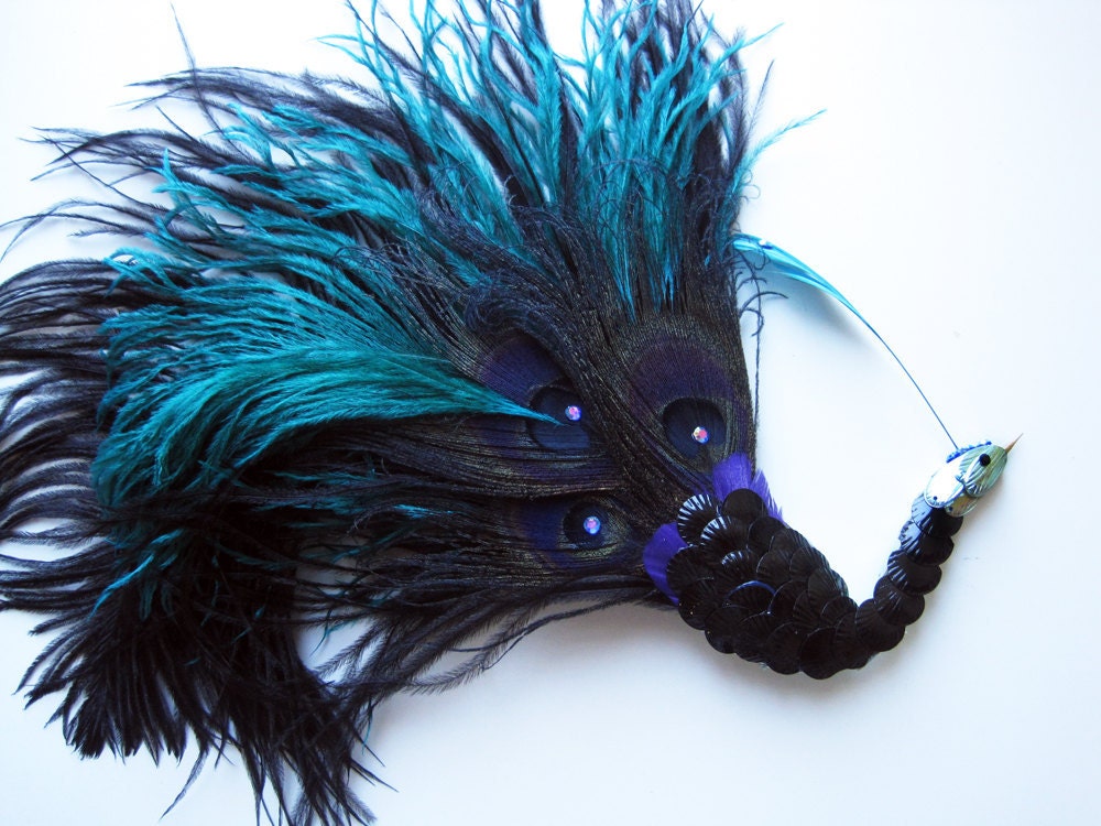 LIMITED RUN - Peacock Pin - Flapper - Wedding - Bridal