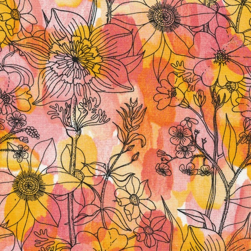 Cloud 9 ORGANIC FABRIC - Alegria - Bouquet