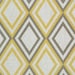 Home Decor FABRIC - Diamond - Yellow / Taupe