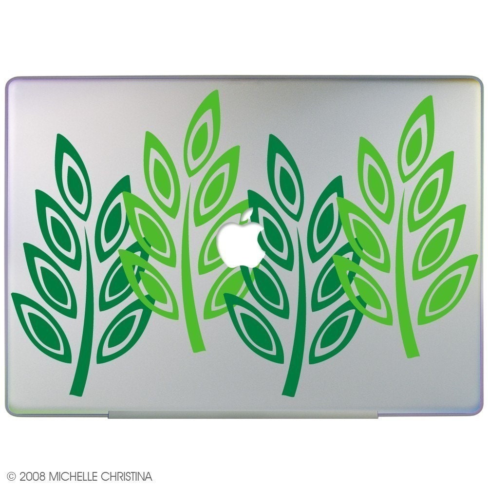 Leafery Laptop Decal