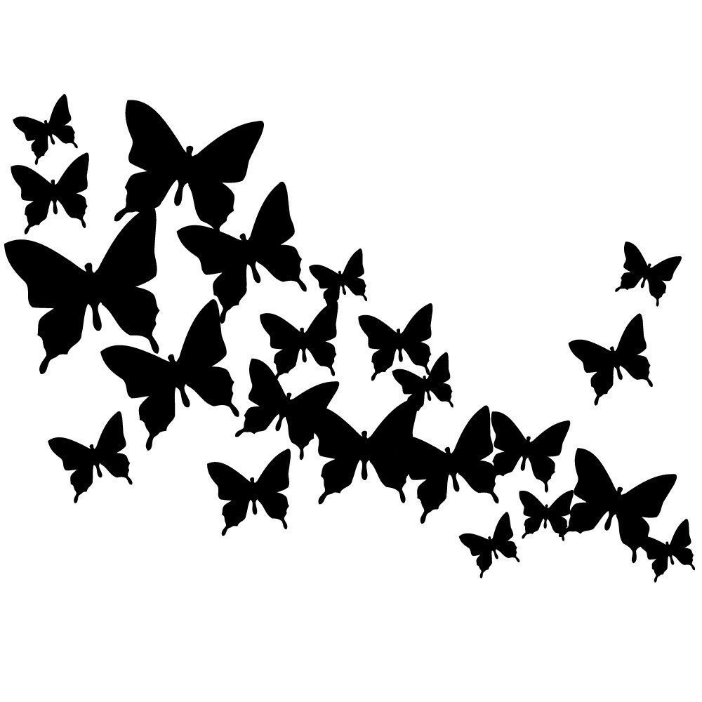 Butterfly Laptop Decal