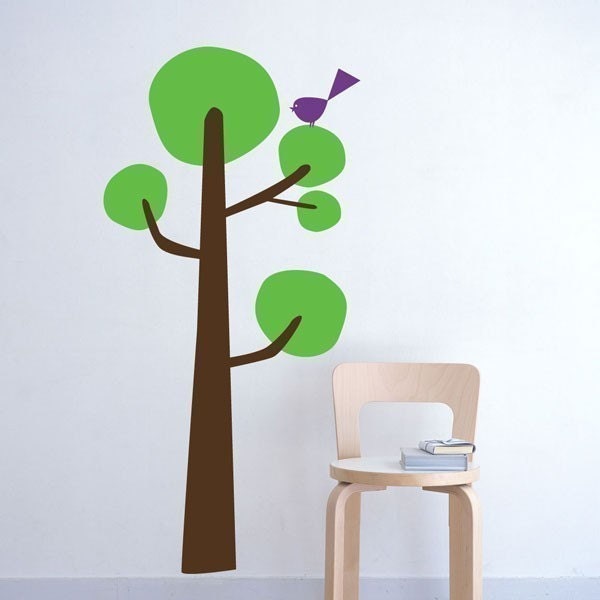 Vinyl Sticker Big Funky Tree