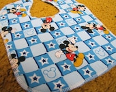 Mickey and Stars Baby and Toddler Bib