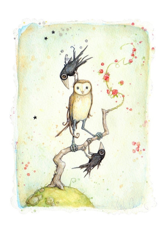 Giclee print: Jack and Jack (5" x 7")