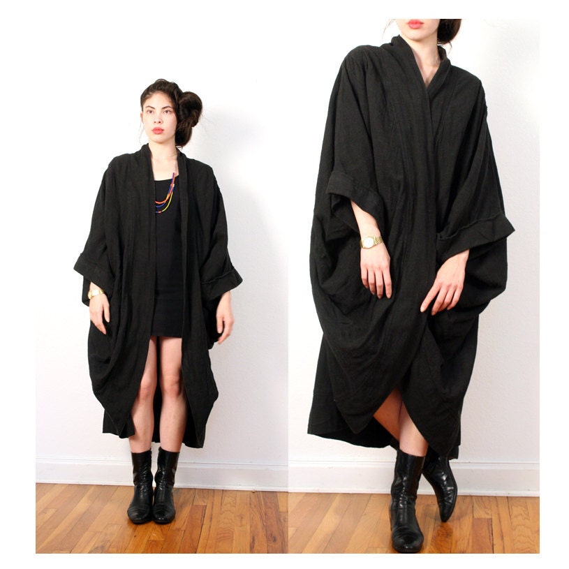 vintage 80s slouchy cocoon jacket
