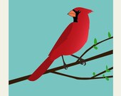 Wedding Invitation/Reception Poster                                                                      -Cardinal-