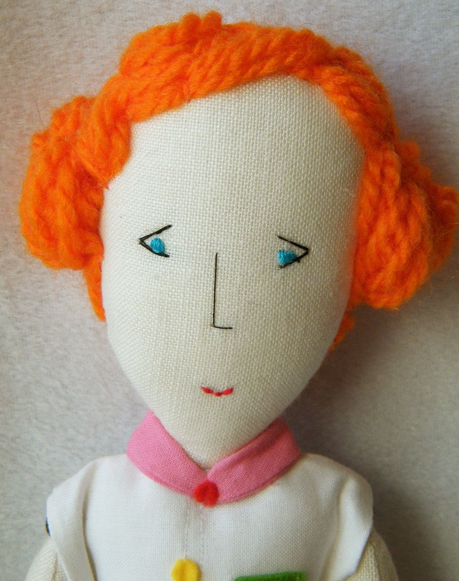 Orange hair
