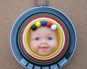 Put On My Big Girl Pants - upcycled doll assemblage