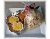 Pretend Play Kitchen - Felt Food Patterns - Pasta and Garlic Bread