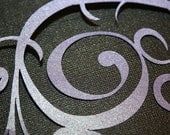 Scrapbooking Scroll 9 - Pearlescent Venus Violet