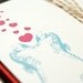 Set of 6 So In Love Note Card Set