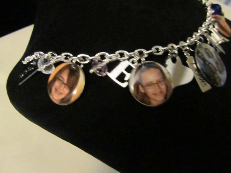 CUSTOM Pendants, Mother's Bracelet, Personalized Picture Pendant, Made to Order