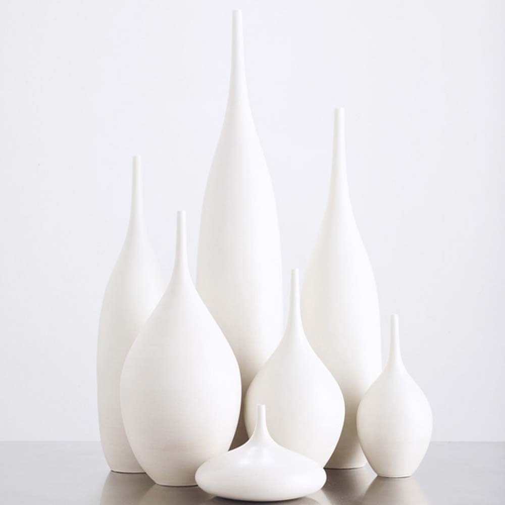 7 piece White Matte Bottle Collection by Sara Paloma